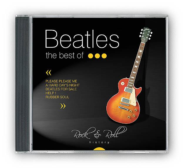 Дизайн компакт-диска «Beatles. The Best»